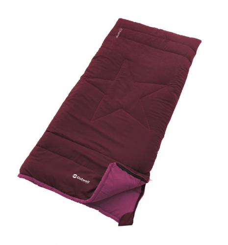 Купить онлайн Одеяло спальное CHAMP Kids, темно-красный 150x70см